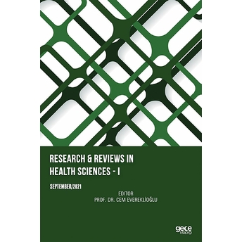 Research Reviews In Health Sciences I