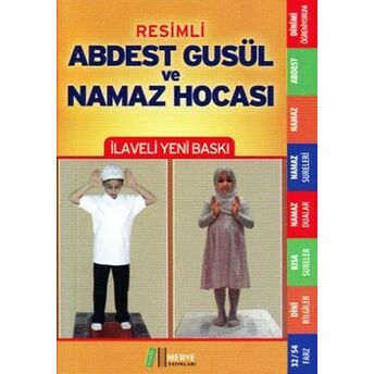 Resimli Abdest Gusül Ve Namaz Hocası (Cep Boy) Tevfik Sevinç