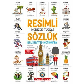 Resimli Ingilizce - Türkçe Sözlük Laura Ak