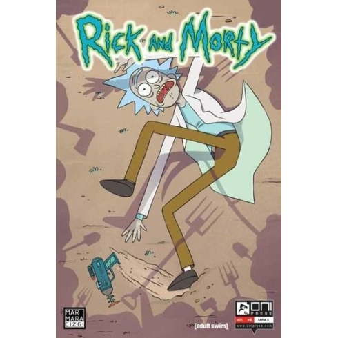 Rick And Morty Sayı 4 Kapak A - Marmara Çizgi