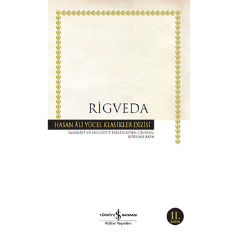 Rigveda - Hasan Ali Yücel Klasikleri Kolektif