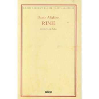 Rime Şiirler Dante Alighieri