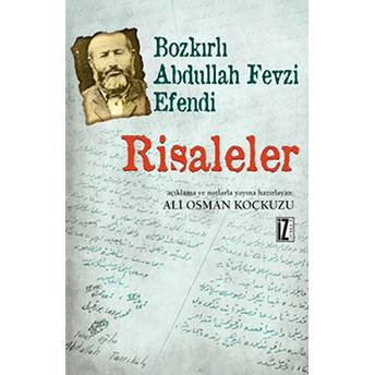 Risaleler-Bozkırlı Abdullah Fevzi Efendi