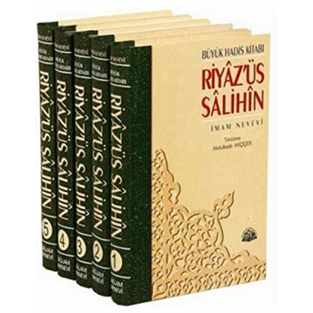 Riyaz'üs Salihin Büyük Hadis Kitabı (5 Cilt Takım) Imam-I Nevevi