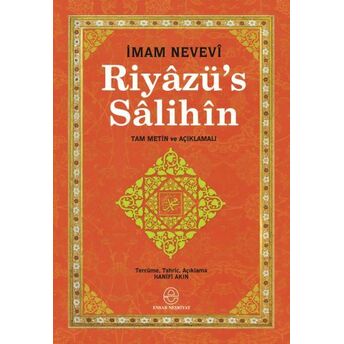 Riyazüs Salihin (Ciltli) Imam Nevevi