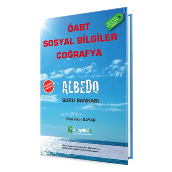 Rıza Akın Kayar Öabt Sosyal Bilgiler Coğrafya Albedo Soru Bankası Çözümlü Rıza Akın Kayar