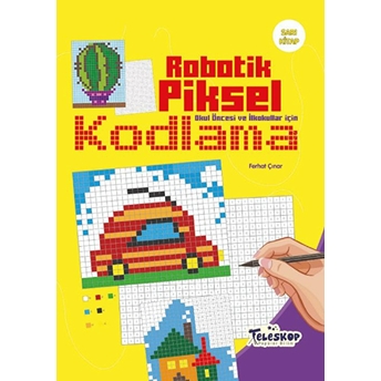 Robotik Piksel Kodlama Sarı Kitap