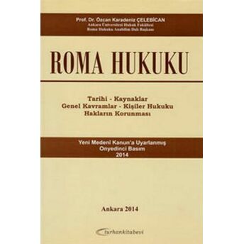 Roma Hukuku Özcan Karadeniz Çelebican