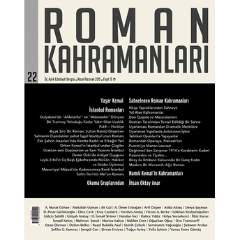 Roman Kahramanları Sayı: 22 Nisan-Haziran 2015 Kolektif