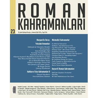 Roman Kahramanları Sayı: 23 Kolektif