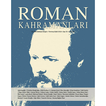 Roman Kahramanları Sayı: 35 Temmuz-Eylül 2018 Kolektif