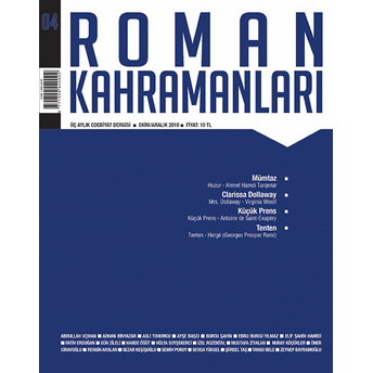 Roman Kahramanları Sayı: 4 Ekim - Aralık Kolektif