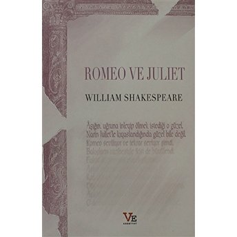 Romeo Ve Juliet William Shakespeare