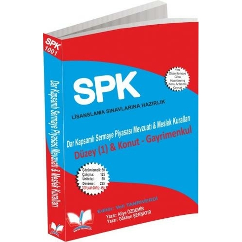 Roper Spk 1001 Dar Kapsamlı Sermaye Piyasası Mevzuatı Ve Meslek Kuralları Düzey-1 Konut Gayrimenkul Roper Yayınları Aliye Özdemir