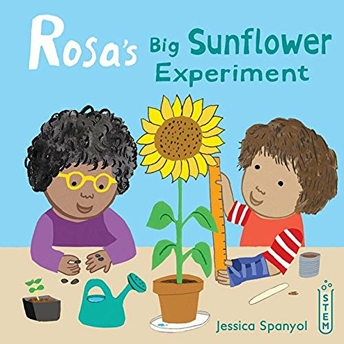 Rosa'S Big Sunflower Experiment Ciltli Jessica Spanyol