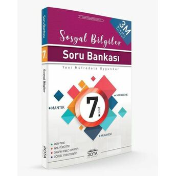 Rota 7.Sınıf Sosyal Bilgiler Soru Bankası (Yeni) Kolektif