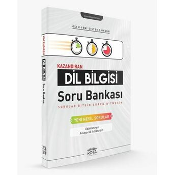 Rota Kazandıran Dil Bilgisi Soru Bankası (Yeni) Kolektif