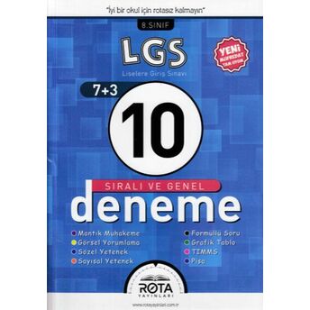 Rota Lgs 8. Sınıf 10 Deneme (Yeni) Kolektif