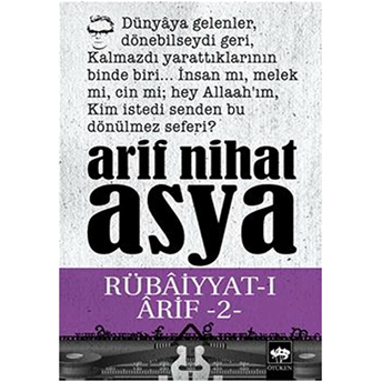 Rübaiyyat-I Arif 2 Arif Nihat Asya