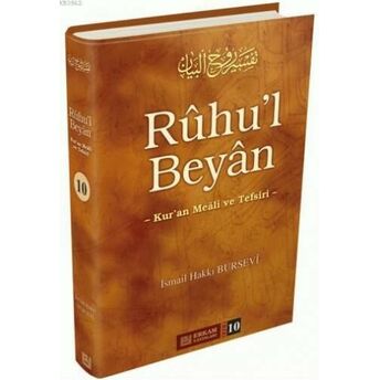 Rûhu'l Beyân Tefsiri - 10. Cilt Ismail Hakkı Bursevi