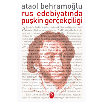 Rus Edebiyatında Puşkin Gerçekçiliği-Ataol Behramoğlu