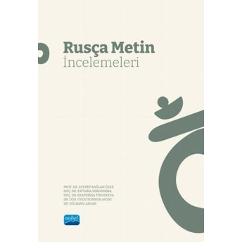 Rusça Metin Incelemeleri Zeynep Bağlan Özer