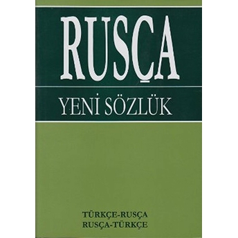 Rusça Yeni Sözlük Ciltli V. G. Şçerbinin