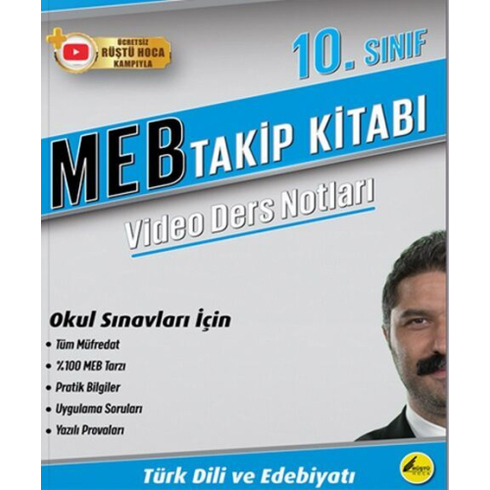 Rüştü Hoca 10. Sınıf Türk Dili Ve Edebiyatı Mebtakip Kitabı Rüştü Hoca