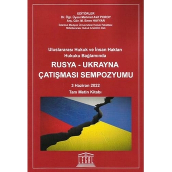 Rusya - Ukrayna Çatışması Sempozyumu Mehmet Akif Poroy