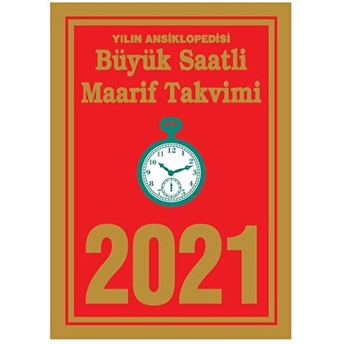 Saatli Maarif Takvimi Büyük Boy 2022