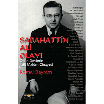 Sabahattin Ali Olayı Kemal Bayram