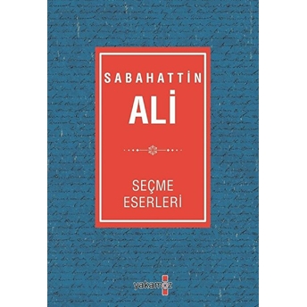 Sabahattin Ali Seçme Eserleri Sabahattin Ali