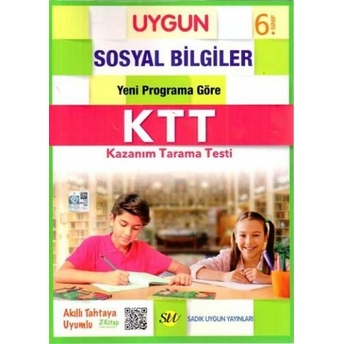 Sadık Uygun Yayınları 6. Sınıf Sosyal Bilgiler Kazanım Tarama Testi Komisyon