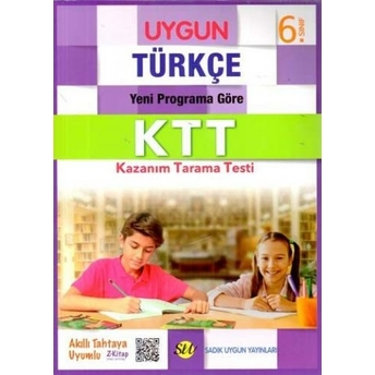 Sadık Uygun Yayınları 6. Sınıf Türkçe Kazanım Tarama Testi Komisyon