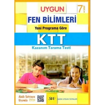 Sadık Uygun Yayınları 7. Sınıf Fen Bilimleri Kazanım Tarama Testi Komisyon