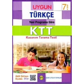 Sadık Uygun Yayınları 7. Sınıf Türkçe Kazanım Tarama Testi Komisyon