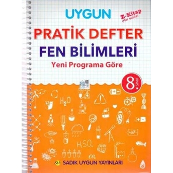 Sadık Uygun Yayınları 8. Sınıf Fen Bilimleri Pratik Defter Komisyon