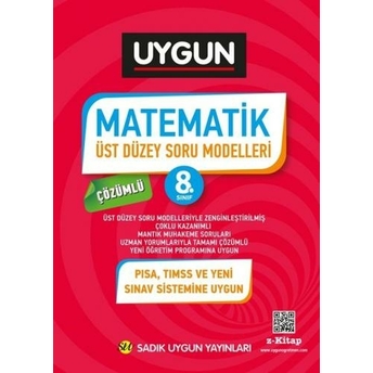 Sadık Uygun Yayınları 8. Sınıf Matematik Üst Düzey Soru Modelleri Komisyon