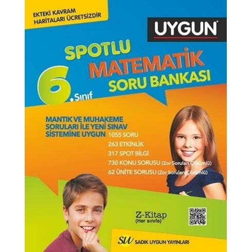 Sadık Uygun Yayınları Matematik Soru Bankası 6. Sınıf