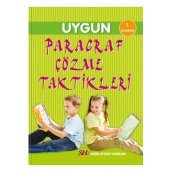 ​​Sadık Uygun Yayınları Paragraf Çözme Taktikleri 1. Kademe Komisyon