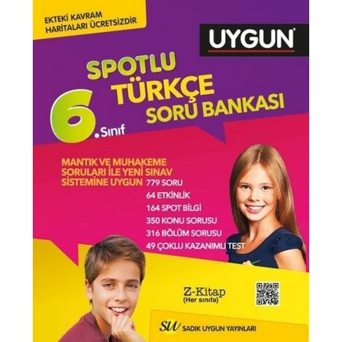 Sadık Uygun Yayınları Türkçe Soru Bankası 6. Sınıf