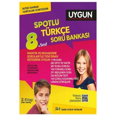 Sadık Uygun Yayınları Türkçe Soru Bankası 8. Sınıf