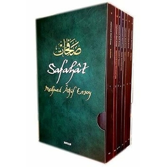 Safahat (7 Kitap Takım Kutulu) Mehmed Akif Ersoy