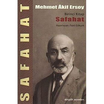 Safahat Birinci Kitap Mehmed Akif Ersoy