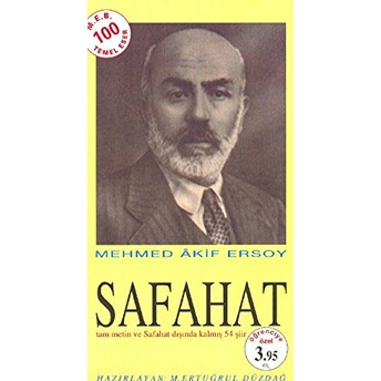 Safahat (Öğrenciye Özel Baskı) Mehmet Akif Ersoy