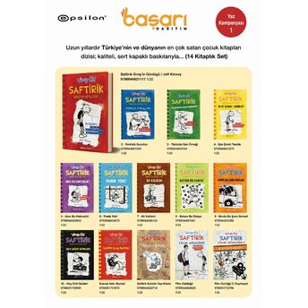 Saftirik Gregin Günlüğü Seti (14 Kitap) Jeff Kinney