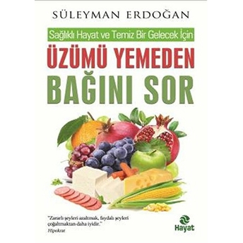 Sağlıklı Hayat Ve Temiz Bir Gelecek Için Üzümü Yemeden Bağını Sor Süleyman Erdoğan