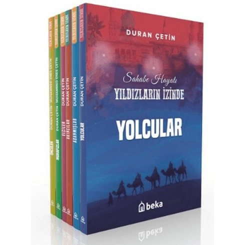 Sahabe Hayatı - Yıldızların Izinde Seti - 6 Kitap Duran Çetin