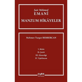 Şair Mehmed Emani - Manzum Hikayeler