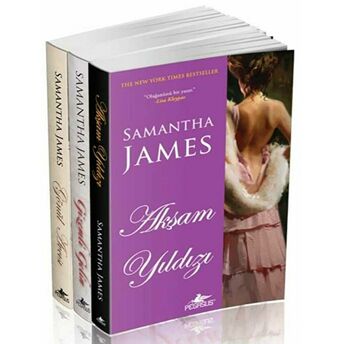 Samantha James Romantik Kitaplar Serisi Takım Set (3 Kitap) Samantha James